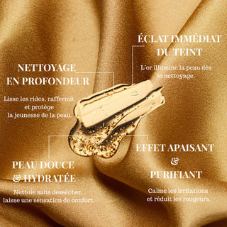 La crème nettoyante à l’or 24K 150ml